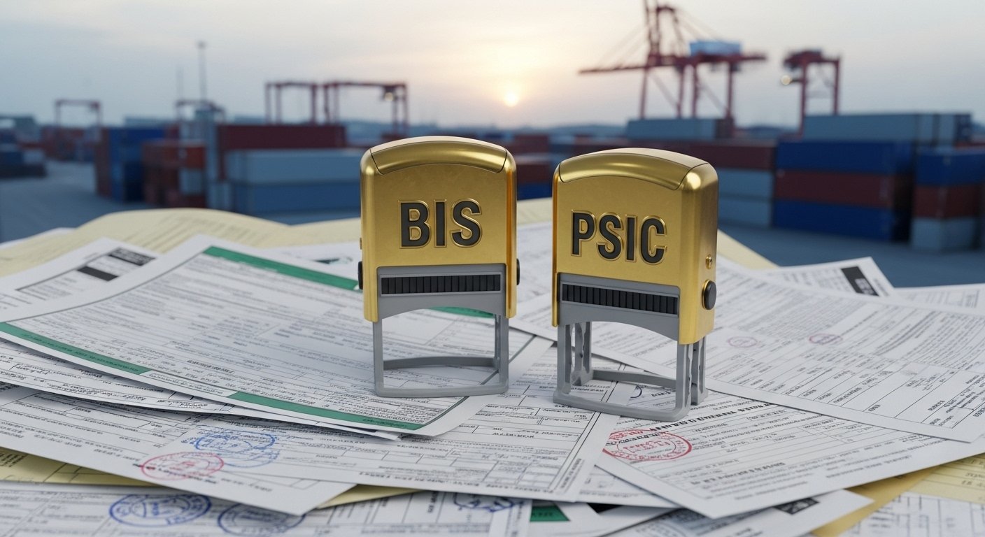 BIS Certification vs PSIC for Scrap Import India