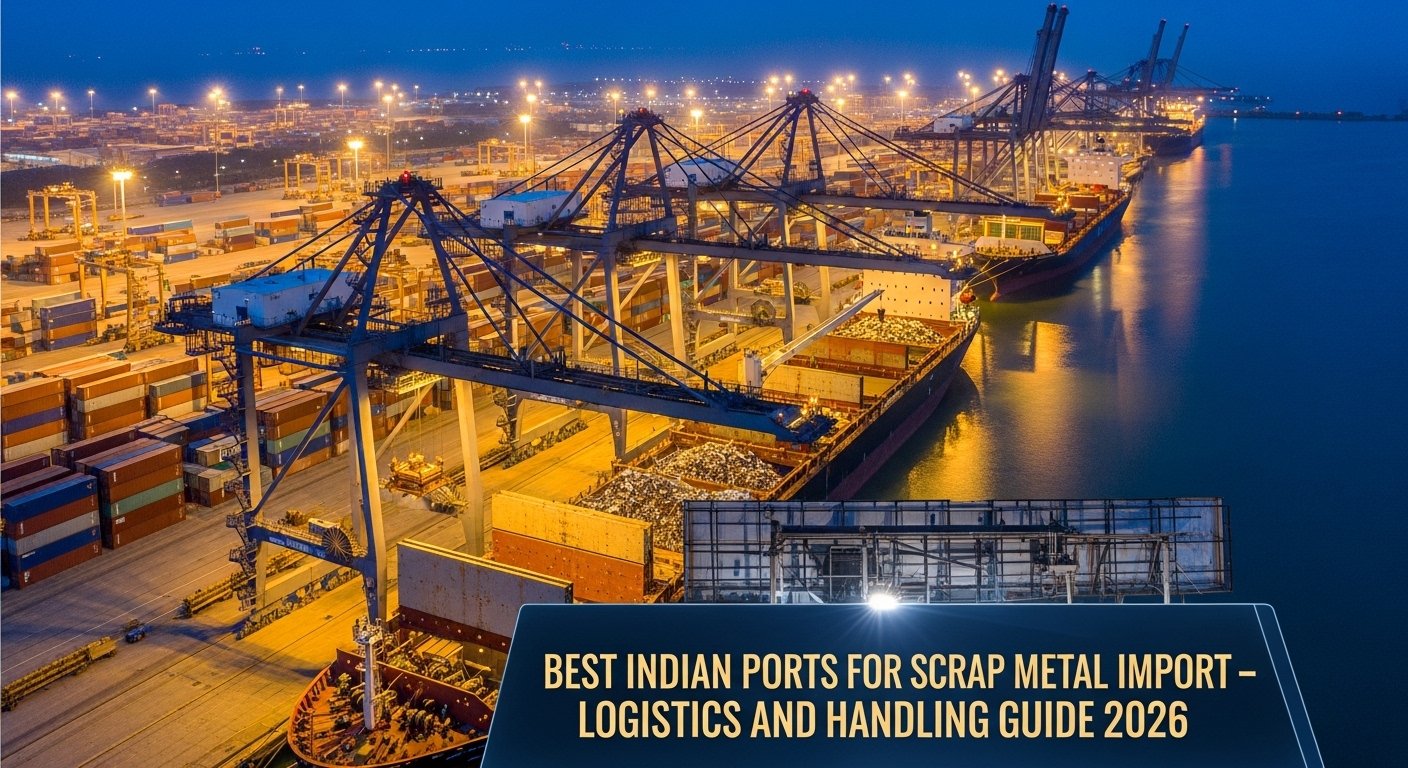 Best Indian Ports for Scrap Metal Import - Logistics and Handling Guide 2026