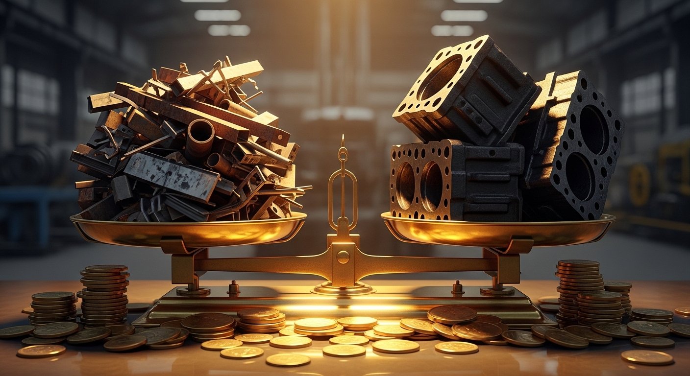 HMS vs Cast Iron Scrap Value